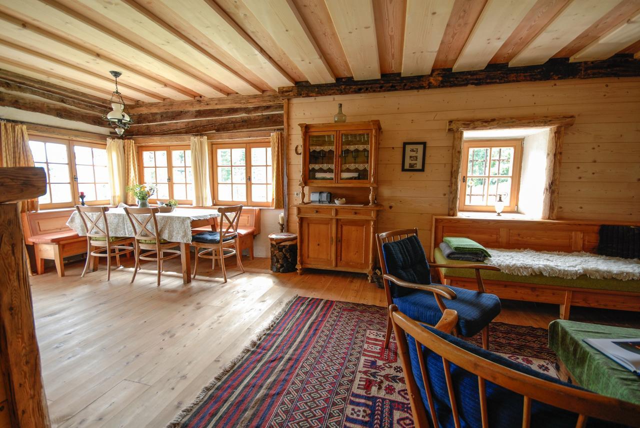 Obiralmhuette Meierhof Bad Eisenkappel Eksteriør bilde