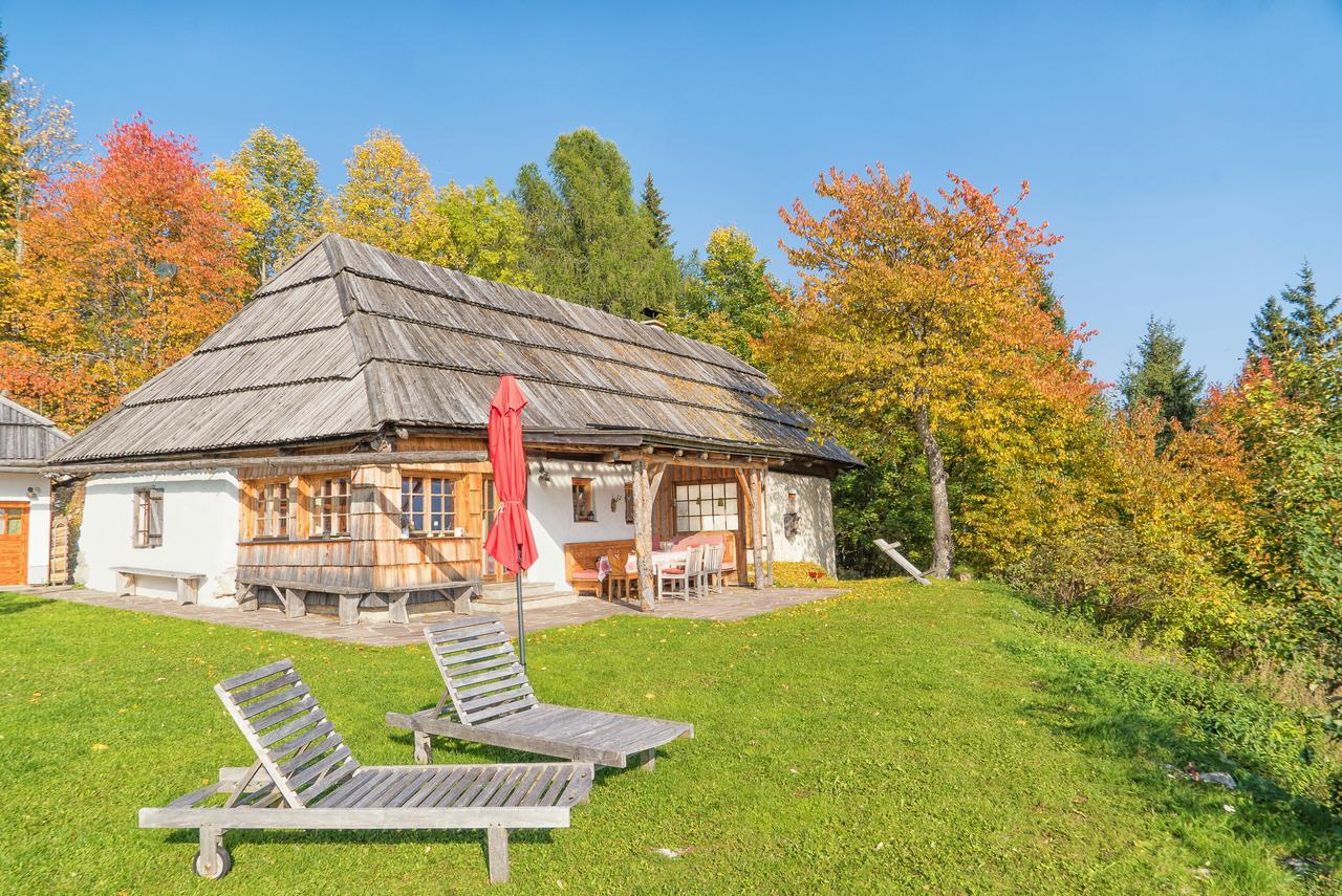 Obiralmhuette Meierhof Bad Eisenkappel Eksteriør bilde